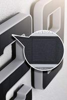 Paulmann 94652 Solar Hausnummer c Huisnummerlamp op zonne-energie Energielabel: G (A - G) Warmwit Zwart - thumbnail