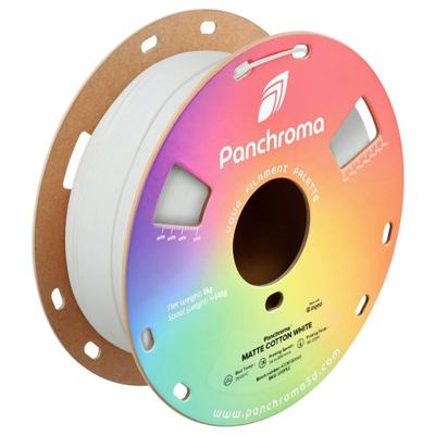 Polymaker CA04016 Panchroma™ Matte Filament PLA kunststof Mat, Gering kunststofgehalte 1.75 mm 1000 g Cotton White, Wit 1 stuk(s) Polymaker CA04016 Panchroma™ Matte Filament PLA kunststof Mat, Gering kunststofgehalte 1.75 mm 1000 g Cotton White, Wit 1 stuk(s)