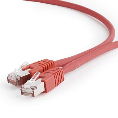 S/FTP Cat6A patchkabel LSZH, rood 3 meter