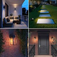 LED volglas LangFilament Rustieklamp 220-240V 4,5W 470lm E27 ST64 Goud 2100K met sensor Calex - Calex - thumbnail