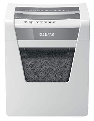 Leitz IQ Home Office P4 Papierversnipperaar 5 vellen Cross cut 4 x 40 mm P-4 23 l Ook geschikt voor Nietjes, Paperclips