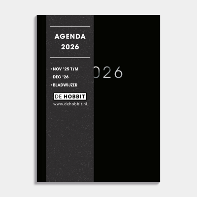 Pocket Agenda 2026 Zwart