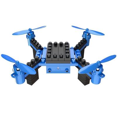 HELIWAY 902H Assembling Blocks 6-Axis Quadcopter with Remote Control Support Headless Mode & Altitude Hold(Blue)