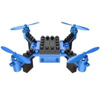 HELIWAY 902H Assembling Blocks 6-Axis Quadcopter with Remote Control Support Headless Mode & Altitude Hold(Blue) - thumbnail