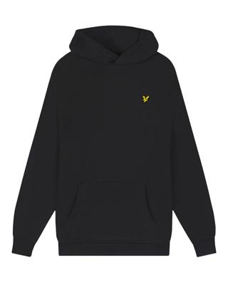 Lyle & Scott winter hoodie jongens - zwart