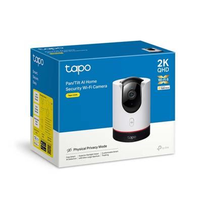 TP-Link Tapo 2K QHD Pan/Tilt Beveiligingscamera, AI-detectie, privacy, Starlight Sensor, Cloud-kaartopslag