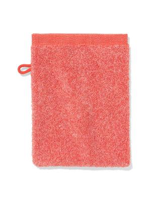 HEMA Washand 16x21cm zware kwaliteit gemêleerd rood (rood)