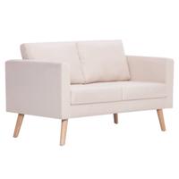 Tweezitsbank stof crème - thumbnail