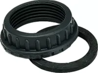Ubbink draadmoer incl. afdichtring 1 1/2 inch - thumbnail