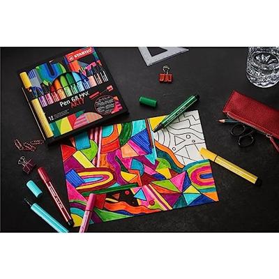 STABILO pen 68 max viltstift met dikke beitelpunt apricot