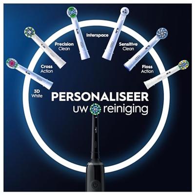 Oral B Pro 3500 Tandenborstel Zwart - thumbnail