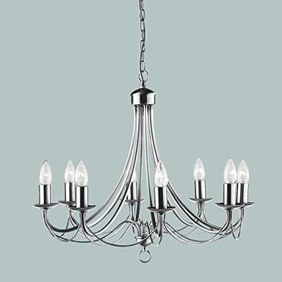 Searchlight KroonluchterMaypole 8-lichts - 6348-8SS