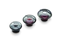 Plantronics Vervangende Oordopjes Voor Voyager 5200 UC, Large, Grijs/Rood - thumbnail