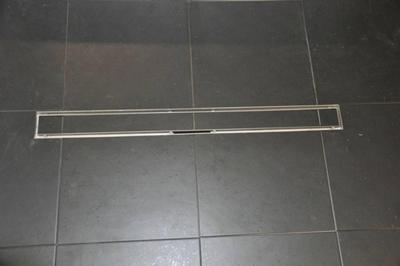 Wiesbaden RVS tegelrooster tbv douchegoot 50x7
