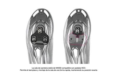 Massi M5T Road SLS Klikpedalen - Zwart