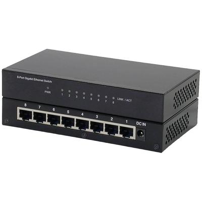 ROLINE Gigabit Ethernet Switch, 8 poorten ROLINE Gigabit Ethernet Switch, 8 poorten