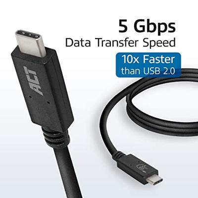 ACT USB-C kabel M/M 2m - thumbnail