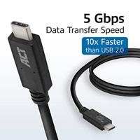 ACT Connectivity USB 3.2 Gen1 aansluitkabel C male - C male 2 meter USB-IF gecertificeerd - thumbnail