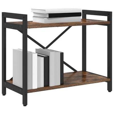 Boekenkast Gerookt eiken 60 x 30 x 48.5 cm Bewerkt hout