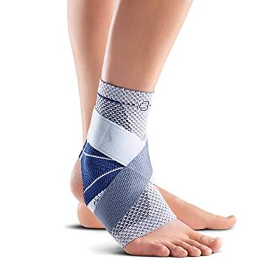 Bauerfeind MalleoTrain S Open Heel Enkelbrace - 4 - Rechts - Grijs