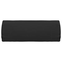 VidaXL Hoofdsteun voor ligstoel 40x7,5x15 cm textileen zwart - thumbnail