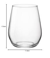 Bormioli Rocco Waterglazen Electra - 380 ml - 6 stuks - thumbnail