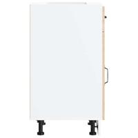 Onderkast Kalmar bewerkt hout sonoma eikenkleurig - thumbnail