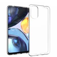 Motorola Moto G22 TPU | Silliconen Back Cover | Transparant - thumbnail