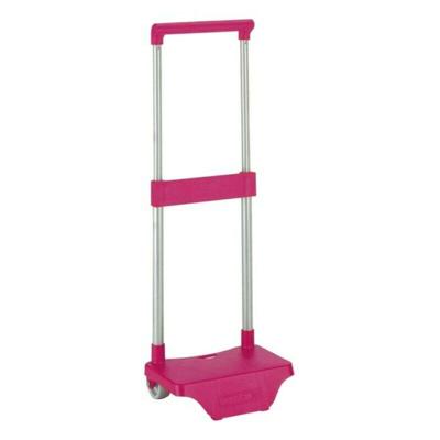 Rugzaktrolley Safta Acero y polipropileno Magenta 22 x 67.5 x 17 cm