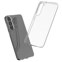 Lunso - Samsung Galaxy S23 Plus - TPU Backcover hoes - Transparant - thumbnail