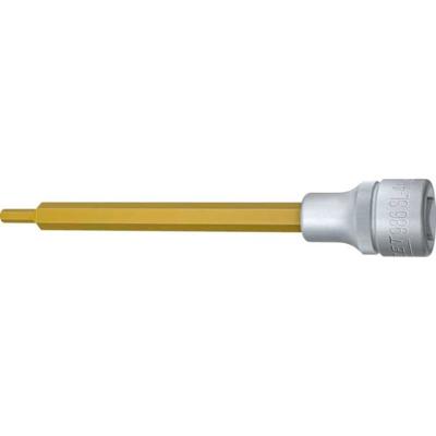 HAZET Dopsleutelbit 986SL-4 · 1/2 inch (12,5 mm) vierkant hol · Binnen-zeskant-profiel · SW 4 mm