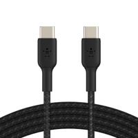 Kabel USB-C naar USB-C Belkin CAB004BT2MBK Zwart 2 m - thumbnail