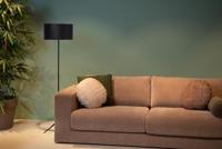 Lucide TONDO - Vloerlamp - Ø 38 cm - 1xE27 - Zwart - thumbnail