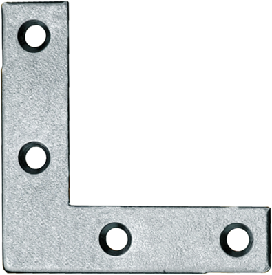 Connex 10st platte winkelhaak 50x50x10 bvz - dyb2005631