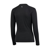 Puma Long Sleeve Rash Guard Dames Zwart-XS - thumbnail