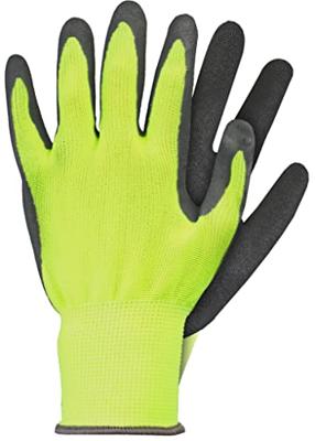 Werkhandschoenen latex geel M Talen Tools - Talentools