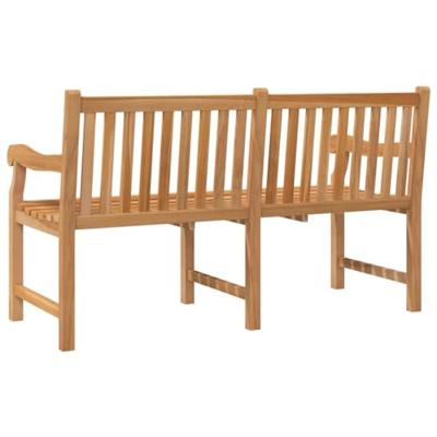 Tuinbank 150 cm massief teakhout - thumbnail