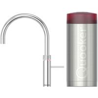 Quooker Fusion Round Keukenkraan Set - Kokend Warm- en Koud Water - Chroom - Inclusief COMBI Reservoir - thumbnail