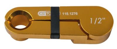 KS Tools 115.1276 Scharen-ontgrendeling, aluminium geel, 1/2