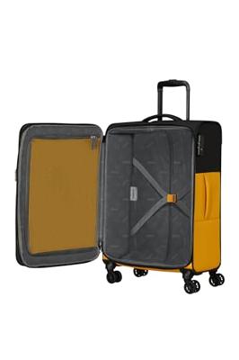 American Tourister Daring Dash - Ruimbagage Koffer - 66cm - Black/Yellow - thumbnail