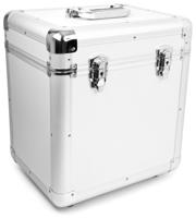 Power Dynamics RC100 Vinyl Record case voor 12 inch platen zilver - thumbnail