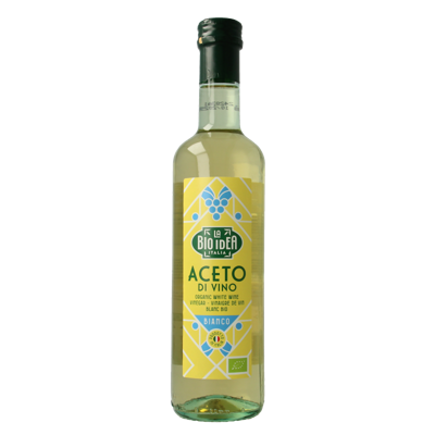 Bioidea Witte wijn azijn bio 500 Milliliter