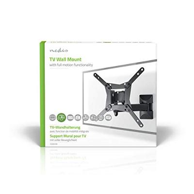 Nedis Draai- en Kantelbare TV-Muurbeugel | 10-32 " | Zwart | 1 stuks - TVWM31BK TVWM31BK