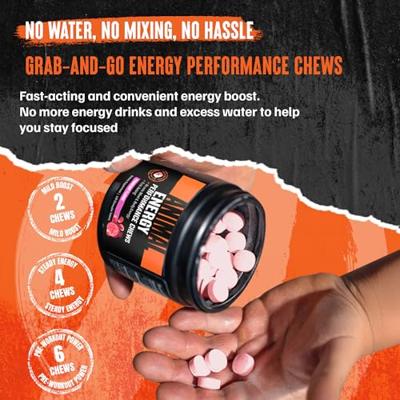 Animal Energy Chews 120chewables Pomberry
