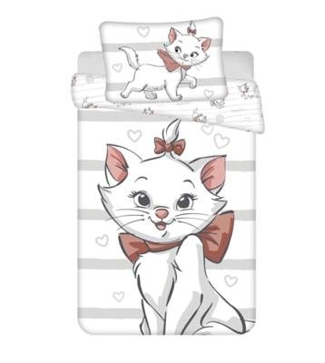 Disney Aristocats peuterdekbedovertrek hearts- 100 x 135 cm - Katoen