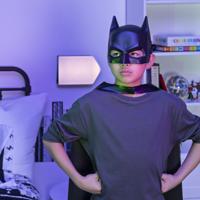 DC Comics Batman verkleedset met cape en masker - thumbnail