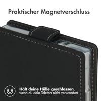 Accezz Flipcase Samsung Galaxy S24 Ultra Telefoonhoesje Zwart - thumbnail