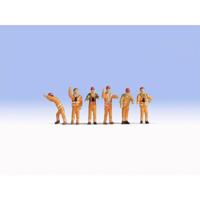 NOCH 45275 TT Rangeerpersoneel figuren Staand, Geverfd - thumbnail