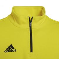 adidas Entrada 22 Trainingstrui 1/4-Zip Kids Geel Zwart - thumbnail