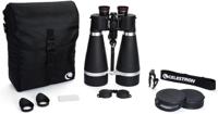 Celestron 72031 SkyMaster 20x80mm waterdichte Porro Prismaverrekijker met rubber gewapende bescherming, multi gecoate lens, BaK-4 prismaglas en luxe draaghoes, Zwart - thumbnail